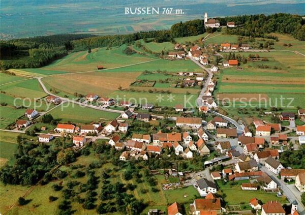 Bussen Fliegeraufnahme