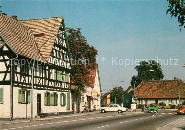 Hochstetten Linkenheim-Hochstetten Kirche Karlsruherstrasse
