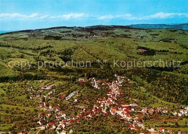 Gaiberg Baden Fliegeraufnahme Cafe Schneider