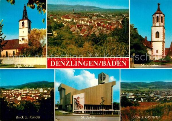 Denzlingen Kirche Storchenturm Glottertal Kandel St. Jakob