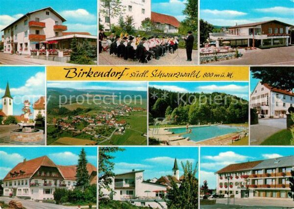 Birkendorf Fliegeraufnahme Freibad Kirche