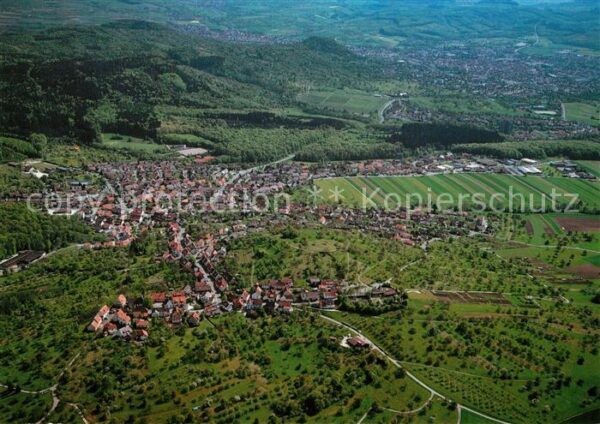 Grafenberg Wuerttemberg Fliegeraufnahme