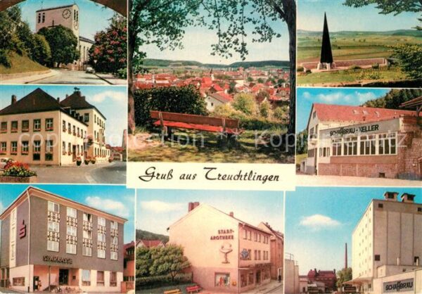 Treuchtlingen Kirche Rathaus Sparkasse