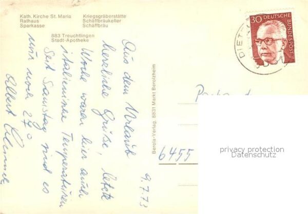 Treuchtlingen Kirche Rathaus Sparkasse – Bild 2