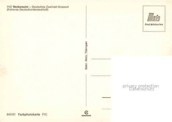 Neckarsulm Deutsches Zweirad-Museum frueher Deuschordensschloss – Bild 2