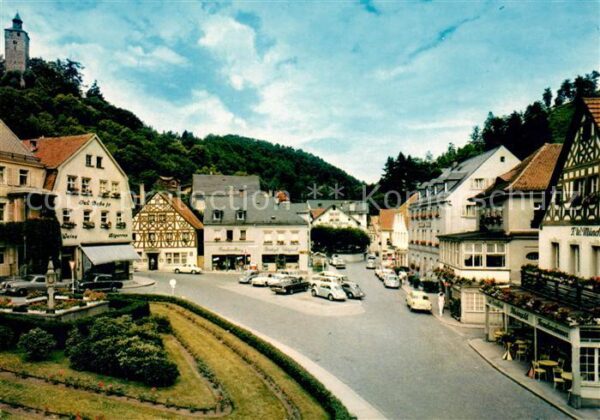 Bad Berneck Fachwerk im Fichtelgebirge