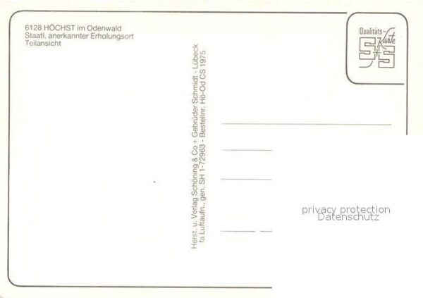 Hoechst Odenwald Teilansicht – Bild 2
