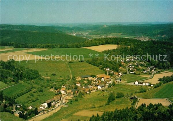 Annelsbach Fliegeraufnahme Hotel Pension Rehblick
