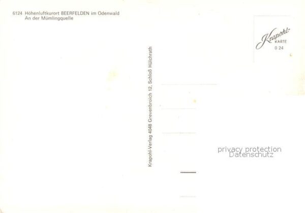 Beerfelden Odenwald An der Muenlingquelle – Bild 2