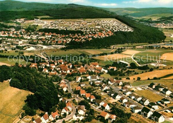 Melsungen Fulda Fliegeraufnahme