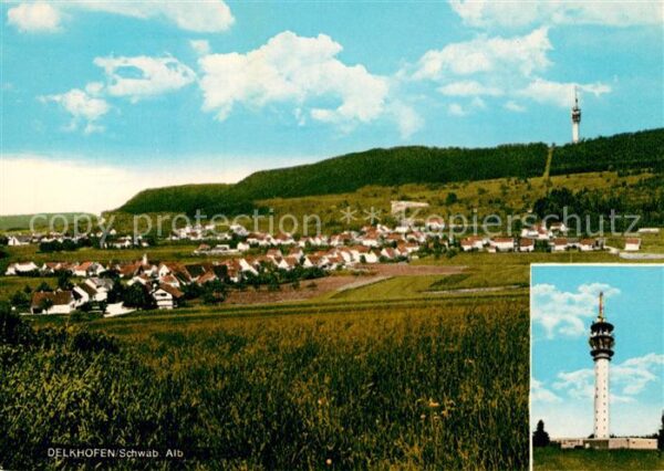 Delkhofen mit Sendeturm
