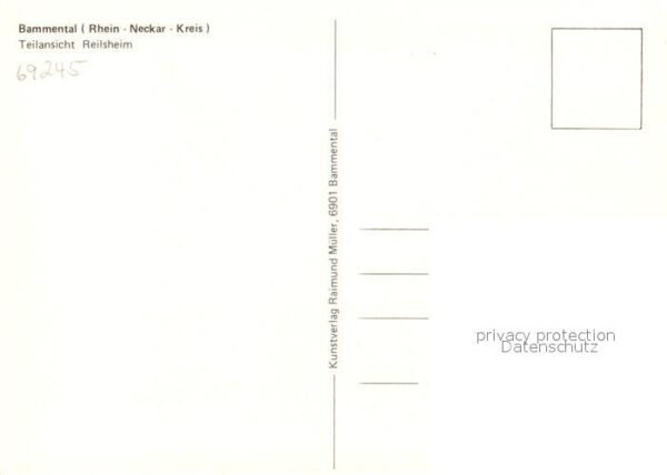 Bammental Teilansicht Reilsheim – Bild 2
