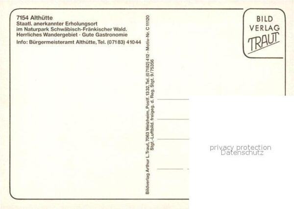 Althuette Wuerttemberg Fliegeraufnahme – Bild 2