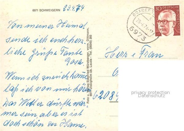 Schweigern Friedhof Flusspartie – Bild 2