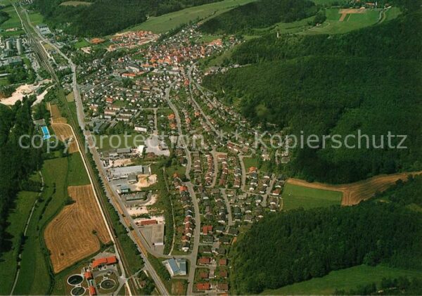 Schelklingen Fliegeraufnahme