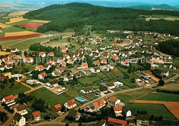 Michelbach Marburg Lahn Fliegeraufnahme Hotel Pension zum Stuempelstal
