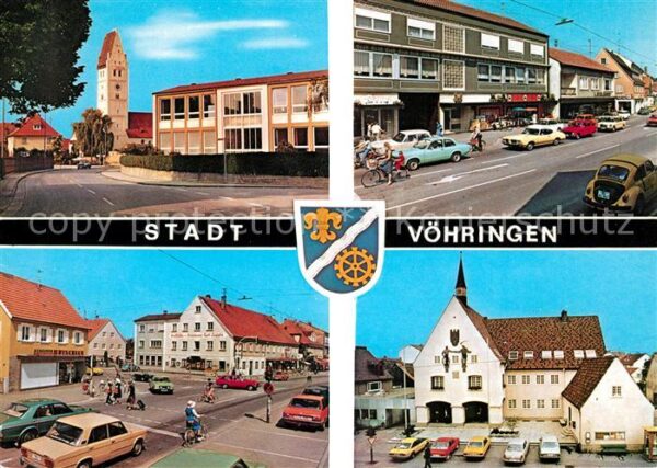 Voehringen Iller Marienkirche Rathaus Ulmer- und Memmingerstrasse