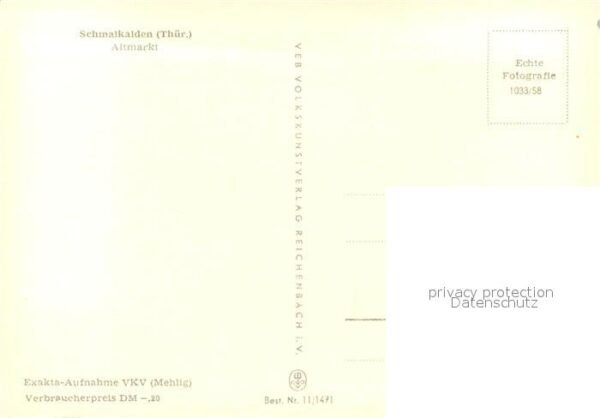 Schmalkalden Altmarkt – Bild 2
