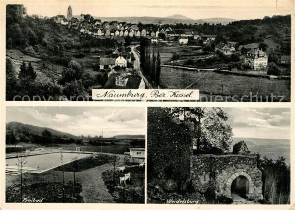 Naumburg Hessen Freibad Weidelsburg