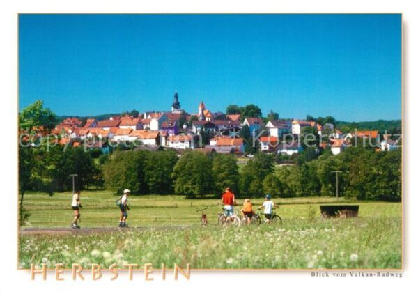 Herbstein Blick vom Vulkan-Radweg