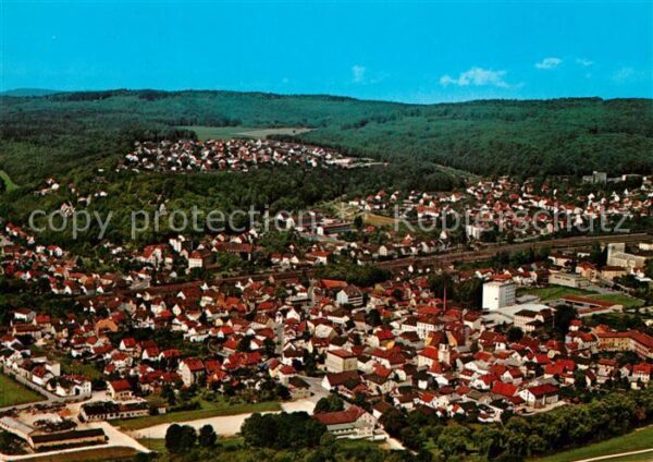 Treuchtlingen Fliegeraufnahme im Naturpark Altmuehltal