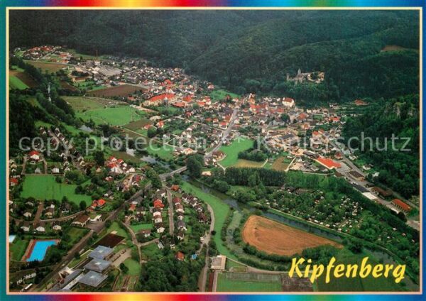 Kipfenberg Altmuehltal Fliegeraufnahme im Altmuehltal