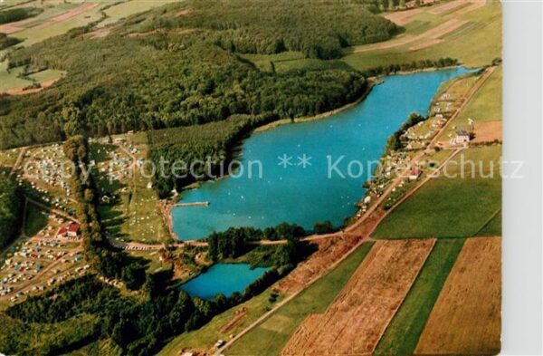 Gedern Fliegeraufnahme im Vogelsberg Seepartie