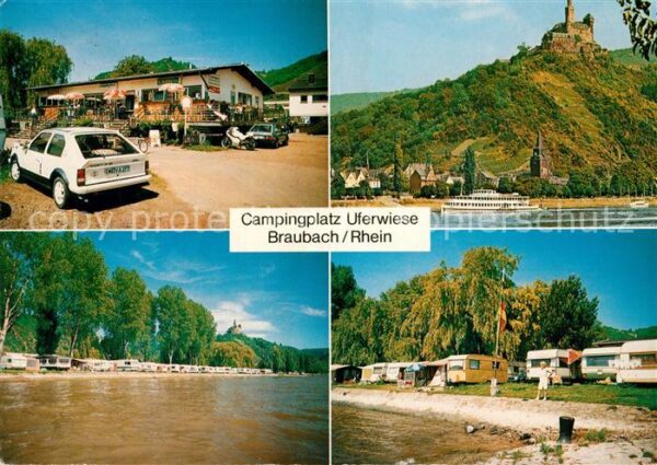 Braubach Rhein Camping Uferwies