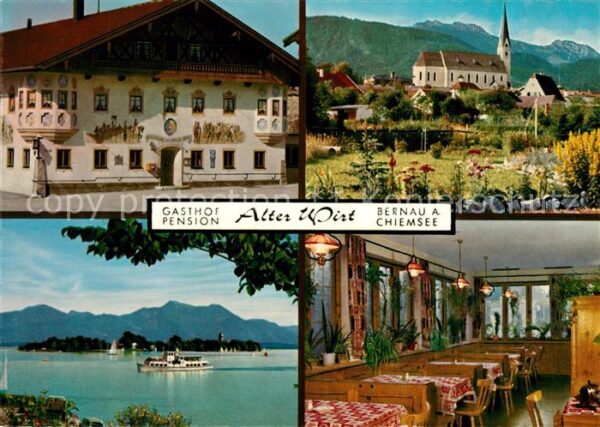 Bernau Chiemsee Gasthaus Pension Alter Wirt