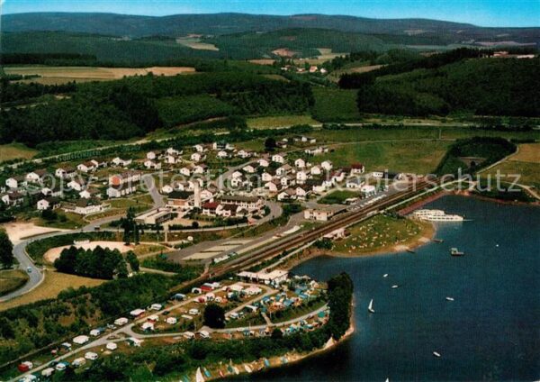 Olpe Biggesee Sondern Fliegeraufnahme Camping