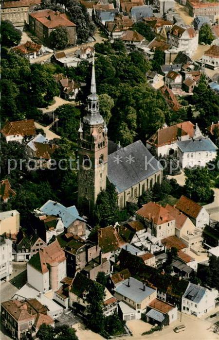 Itzehoe St Laurentiikirche Fliegeraufnahme