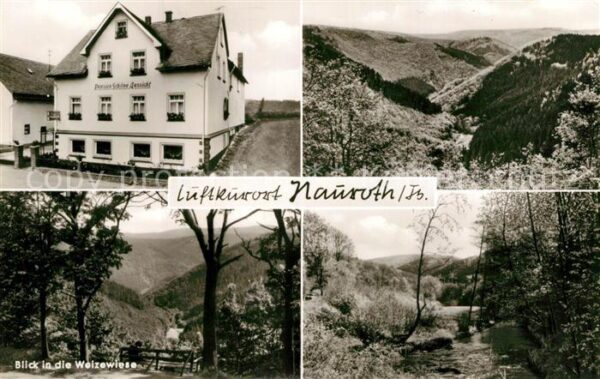 Nauroth Heidenrod Gaststaette Pension Schoene Aussicht Landschaftspanorama Weize