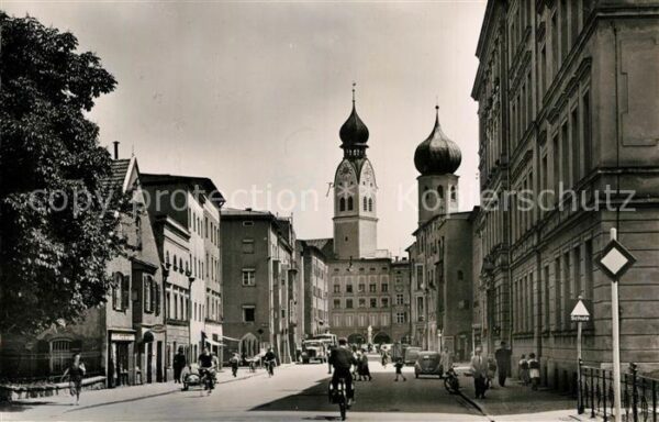 Rosenheim Bayern Heilig Geist Strasse Kirche