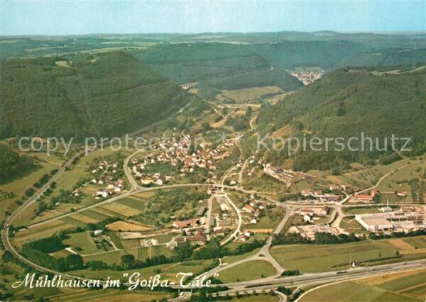 Muehlhausen Taele Fliegeraufnahme