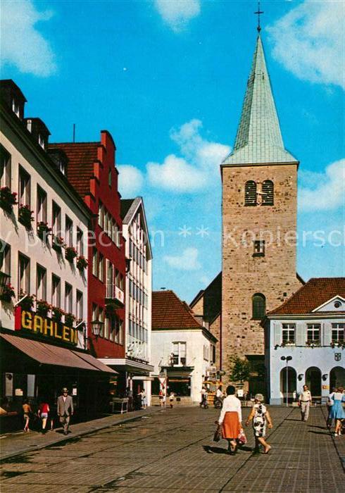 Dorsten Markt und Agathakirche