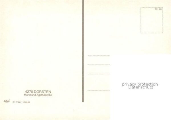 Dorsten Markt und Agathakirche – Bild 2