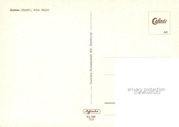 Kamen Westfalen Alter Markt – Bild 2