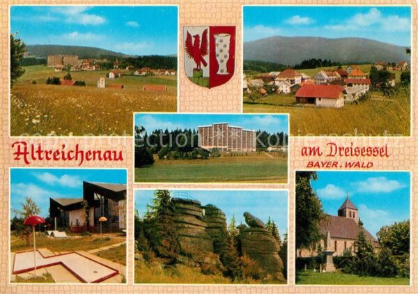 Altreichenau Panorama Erholungsort Nationalpark Bayerischer Wald Felsen Minigolf