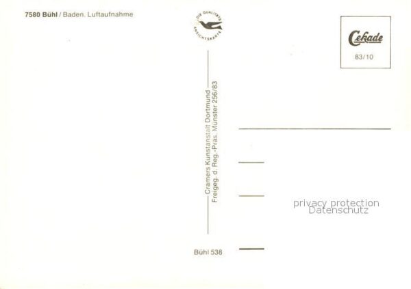 Buehl Baden Fliegeraufnahme – Bild 2
