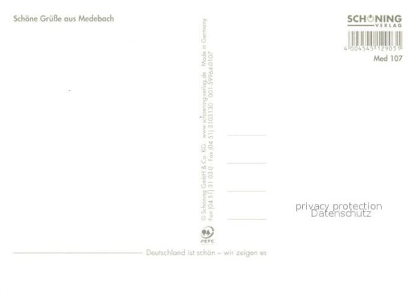 Medebach Ortsmotive mit Kirche Fachwerkhaeuser Fliegeraufnahme – Bild 2
