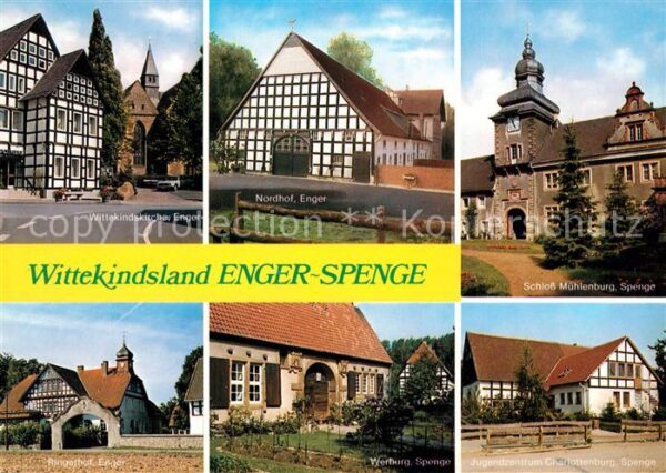 Enger Wittekindskirche Fachwerkhaus Nordhof Ringsthof Spenge Schloss Muehlenburg