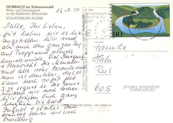 Durbach Staufenberg Klinik Badische Weinstrasse Fliegeraufnahme – Bild 2