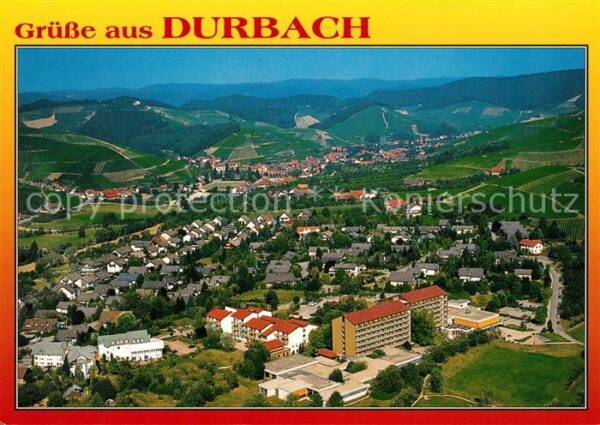 Durbach Staufenberg Klinik Badische Weinstrasse Fliegeraufnahme