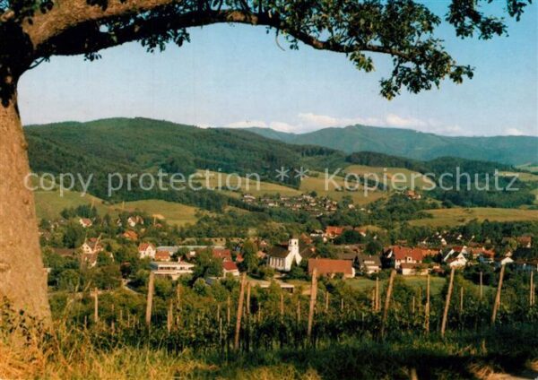 Merzhausen Breisgau Landschaftspanorama Schwarzwald