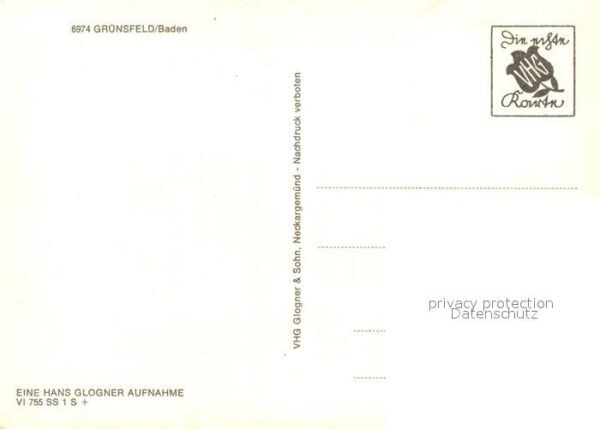 Gruensfeld Ortsansicht mit Kirche – Bild 2