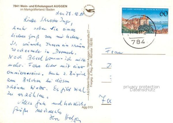 Auggen Weinort Erholungsort Markgraeflerland Schwarzwald Fliegeraufnahme – Bild 2