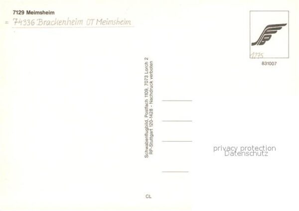 Meimsheim Fliegeraufnahme – Bild 2