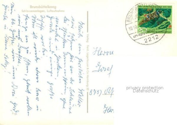 Brunsbuettelkoog Schleusenanlagen Fliegeraufnahme – Bild 2