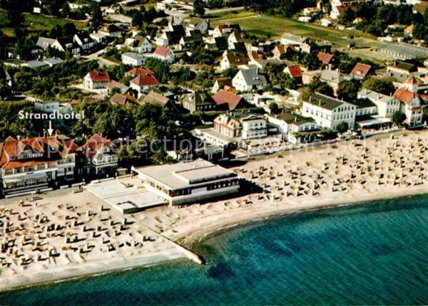 Niendorf Ostseebad Strandhotel Engelhardt Strand Fliegeraufnahme