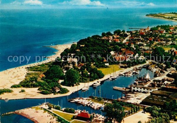 Niendorf Ostseebad Hafen Fliegeraufnahme